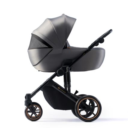 KINDERKRAFT SELECT - Kombinirana kolica 3u1 PRIME 2 Premium Shadow grey + autosjedalica