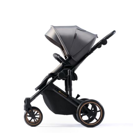 KINDERKRAFT SELECT - Kombinirana kolica 3u1 PRIME 2 Premium Shadow grey + autosjedalica