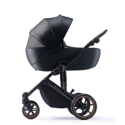KINDERKRAFT SELECT - Kombinirana kolica 3u1 PRIME 2 Premium Venezian black + autosjedalica