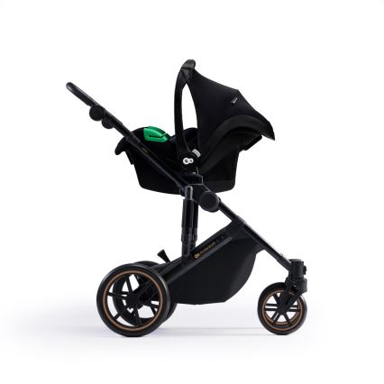 KINDERKRAFT SELECT - Kombinirana kolica 3u1 PRIME 2 Premium Venezian black + autosjedalica