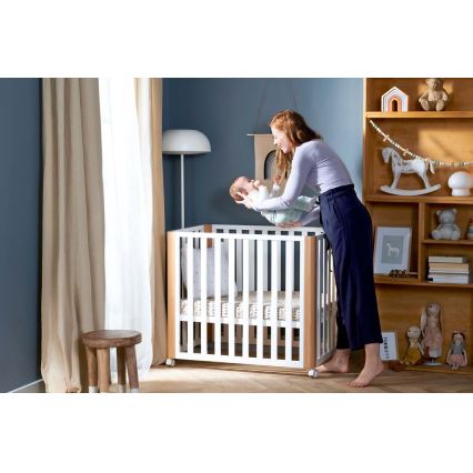 KINDERKRAFT SELECT - KOYA Premium dječji krevetić 4u1 buk/bor
