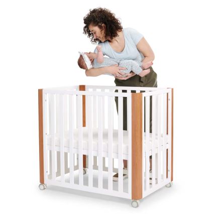 KINDERKRAFT SELECT - KOYA Premium dječji krevetić 4u1 buk/bor