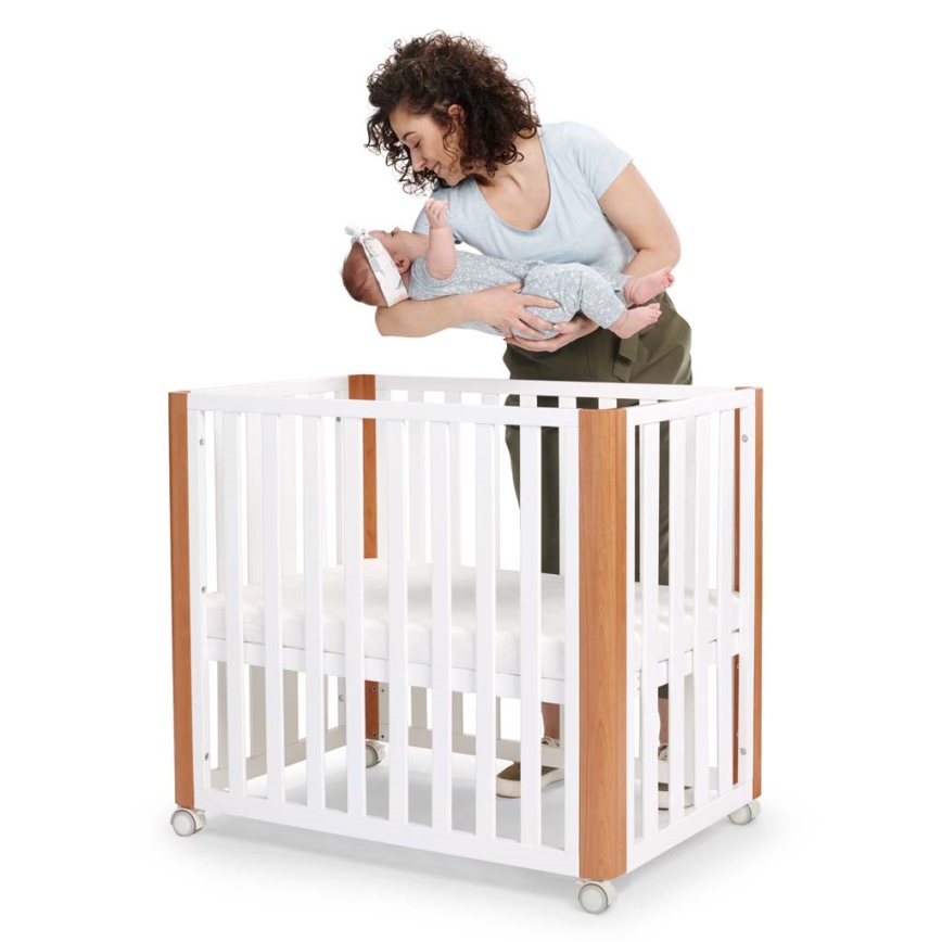 KINDERKRAFT SELECT - KOYA Premium dječji krevetić 4u1 buk/bor