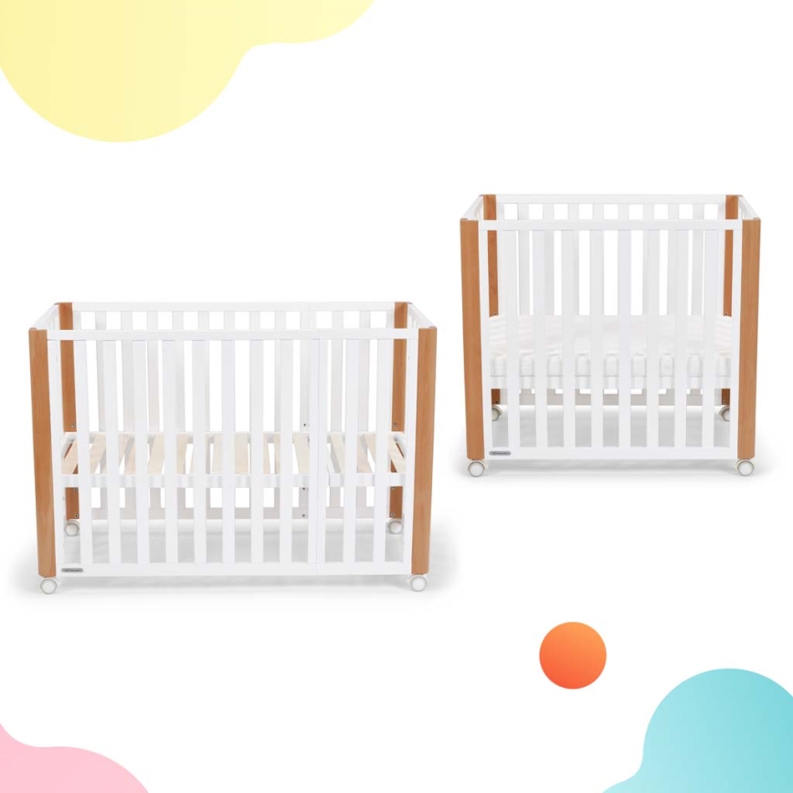 KINDERKRAFT SELECT - KOYA Premium dječji krevetić 4u1 buk/bor