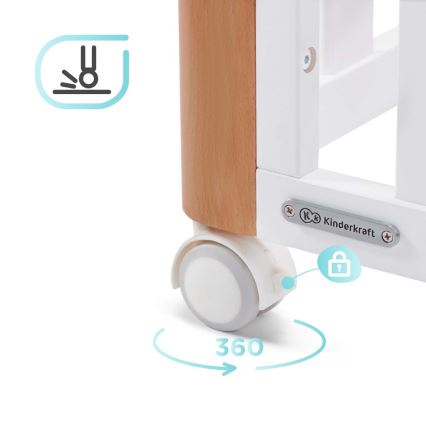 KINDERKRAFT SELECT - KOYA Premium dječji krevetić 4u1 buk/bor