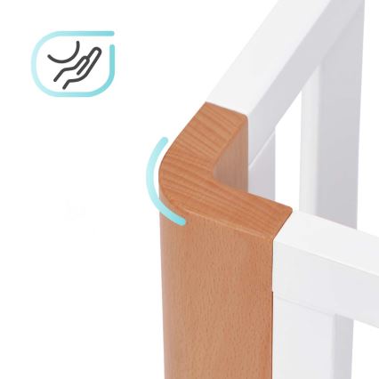 KINDERKRAFT SELECT - KOYA Premium dječji krevetić 4u1 buk/bor