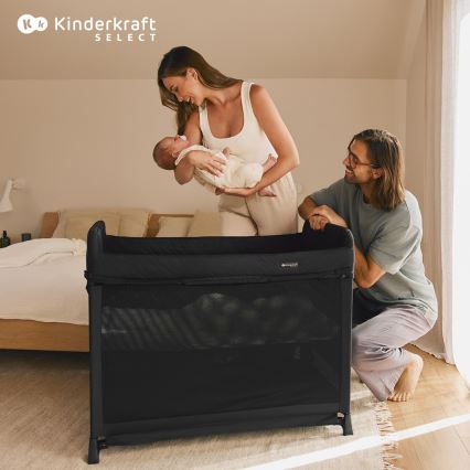 KINDERKRAFT SELECT - Putni krevetić MOON DREAM crna