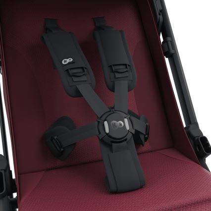 KINDERKRAFT SELECT - Sportska dječja kolica NUBI 3 Dark Ruby