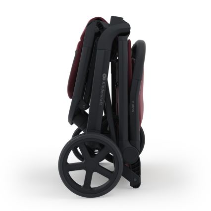 KINDERKRAFT SELECT - Sportska dječja kolica NUBI 3 Dark Ruby