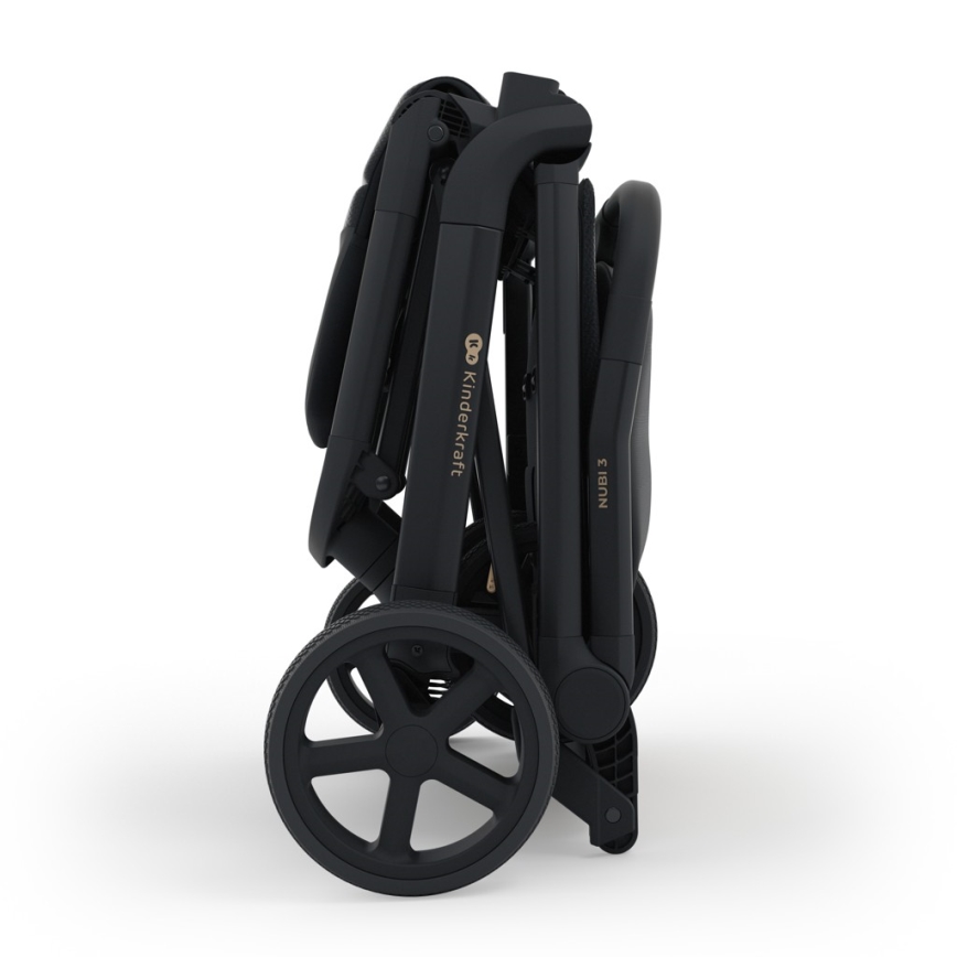 KINDERKRAFT SELECT - Sportska dječja kolica NUBI 3 Midnight Black