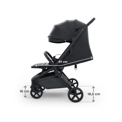 KINDERKRAFT SELECT - Sportska dječja kolica NUBI 3 Midnight Black