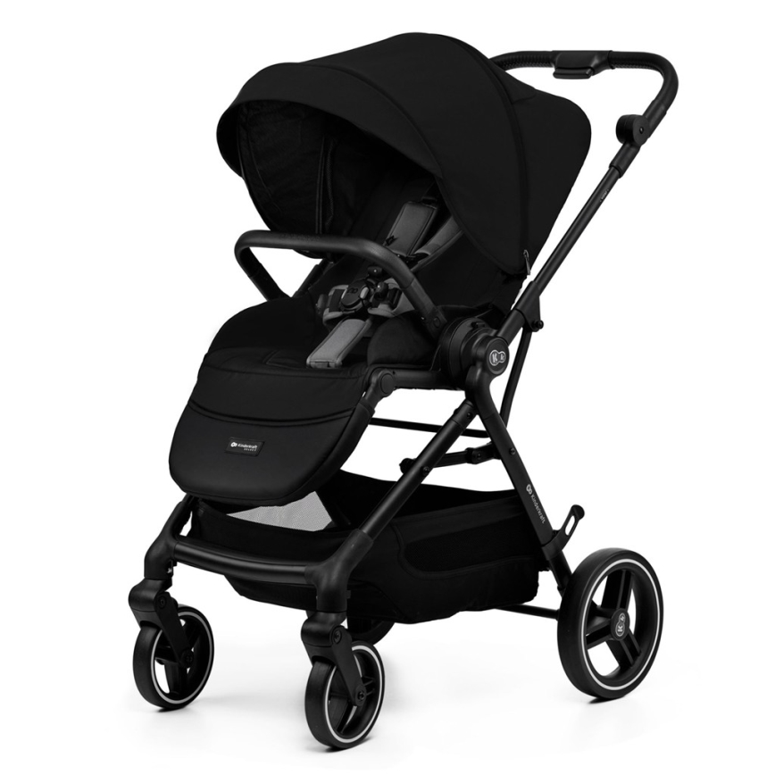 KINDERKRAFT SELECT - Sportska dječja kolica YOXI Pure black