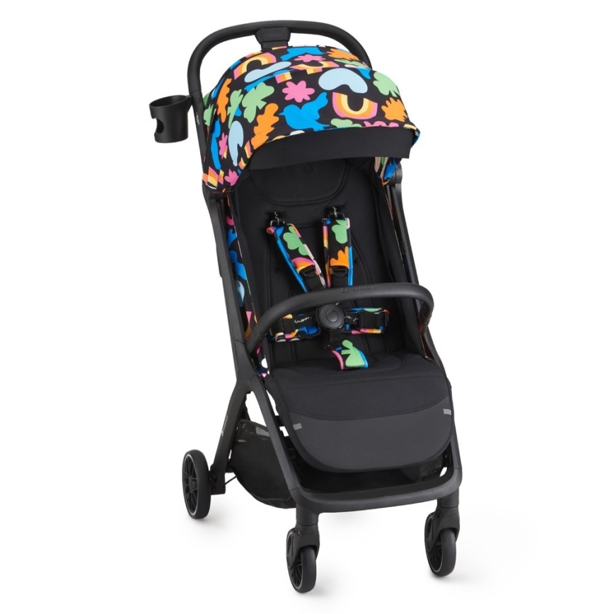 KINDERKRAFT SELECT - Sportski dječji kolica NUBI 2 Happy shapes
