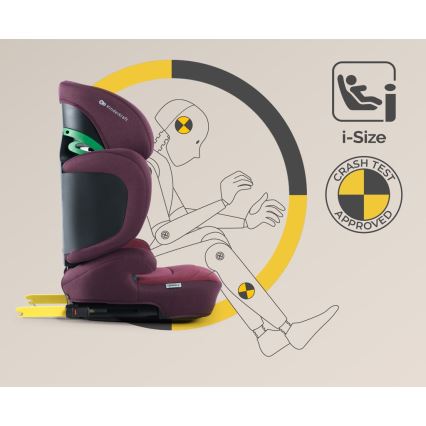 KINDERKRAFT SELECT - Autosjedalica XPAND 2 i-Size (100-150 cm) Premium Cherry pearl