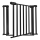 KINDERKRAFT - Sigurnosna pregrada LOCK&GO 75-103 cm crna