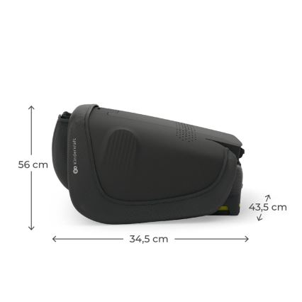 KINDERKRAFT - Sklopiva autosjedalica UNITY 2 i-Size 100-150 cm crna