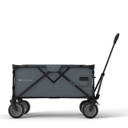KINDERKRAFT - Sklopiva prevozna kolica WAGON ROLLSTER siva