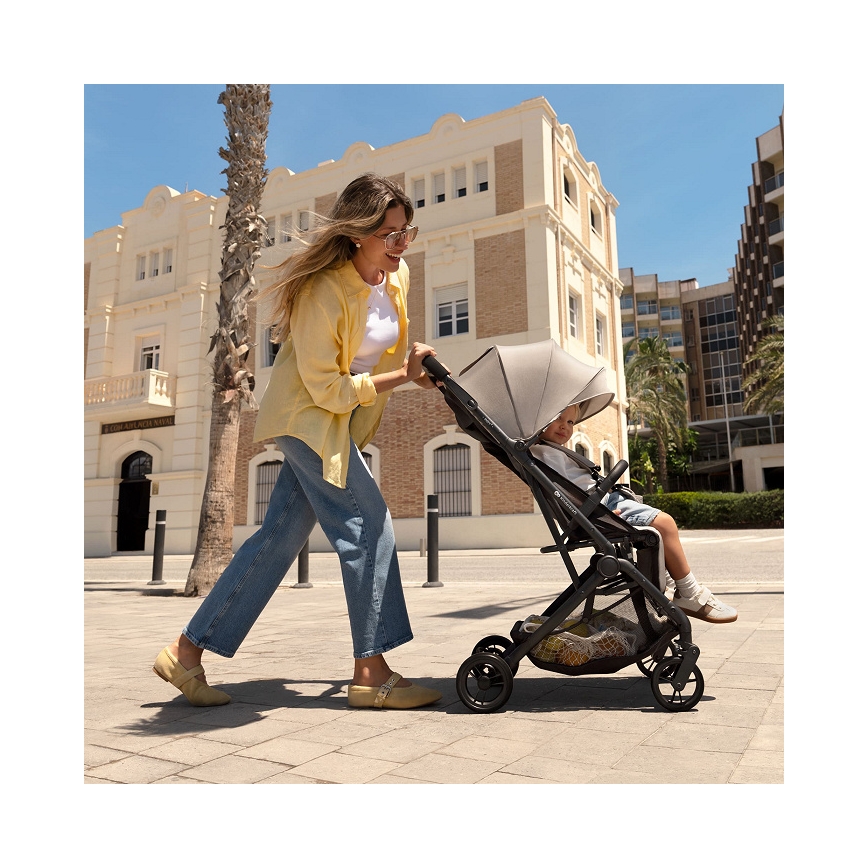 KINDERKRAFT - Sportska dječja kolica INDY 3 Misty Beige