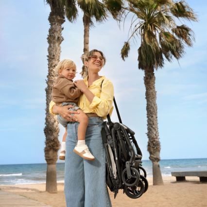 KINDERKRAFT - Sportska dječja kolica INDY 3 Urban Grey