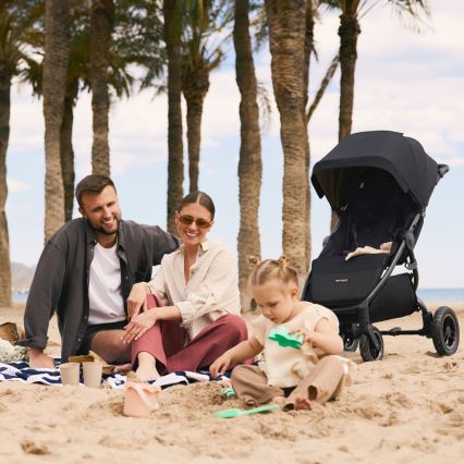 KINDERKRAFT - Sportska dječja kolica MITZY Air Black