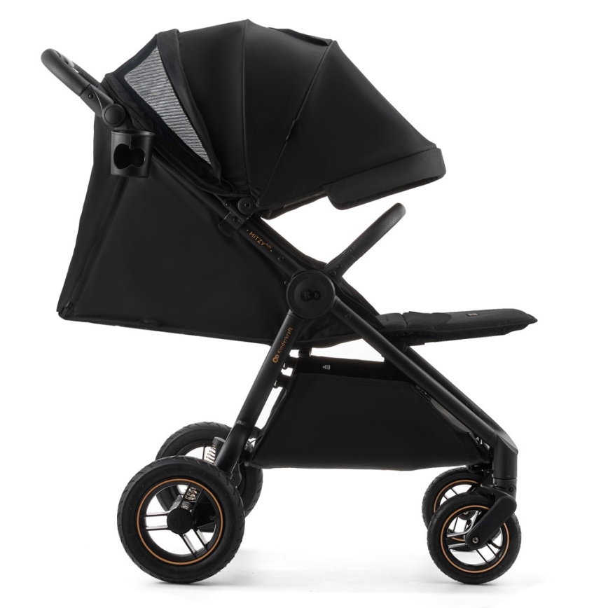KINDERKRAFT - Sportska dječja kolica MITZY Air Black