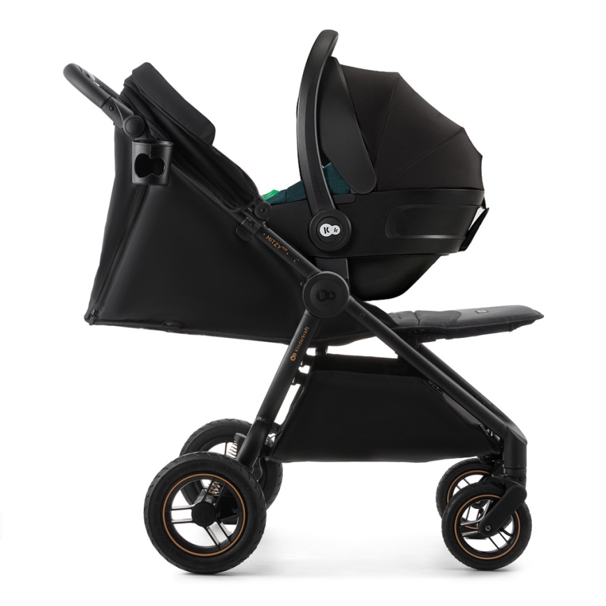 KINDERKRAFT - Sportska dječja kolica MITZY Air Black