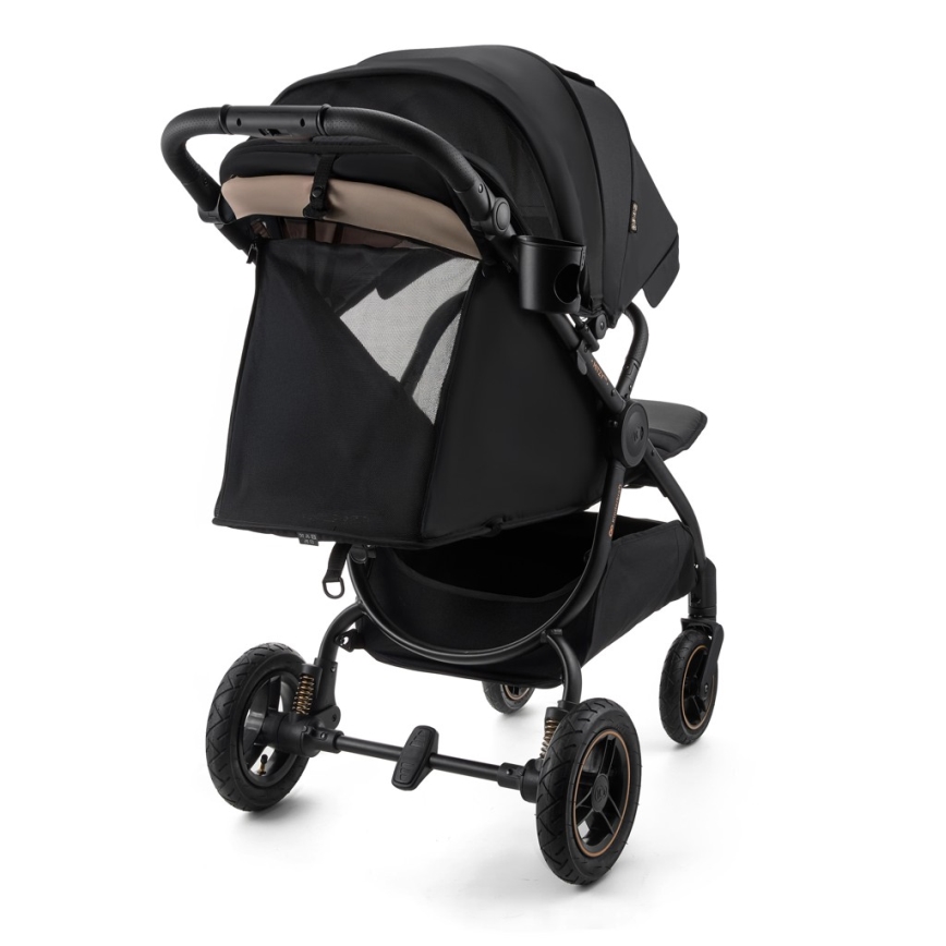 KINDERKRAFT - Sportska dječja kolica MITZY Air Black