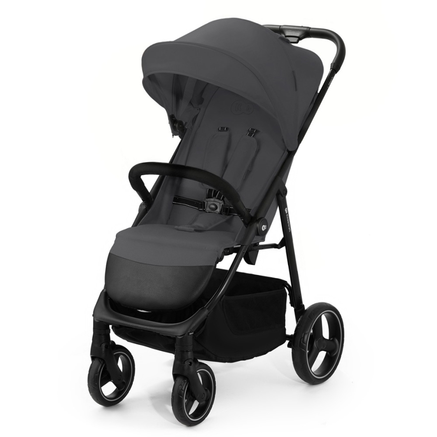 KINDERKRAFT - Sportski dječji kolica TRIG 3 Granite grey