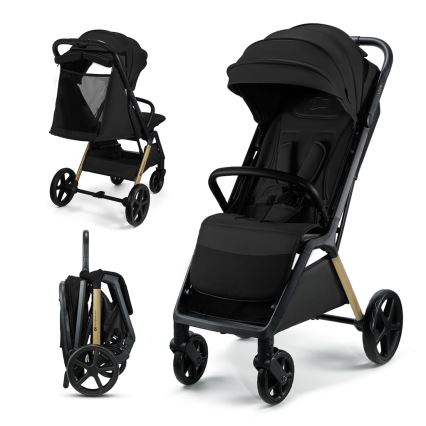 KINDERKRAFT - Sportski kolica LOOM crna