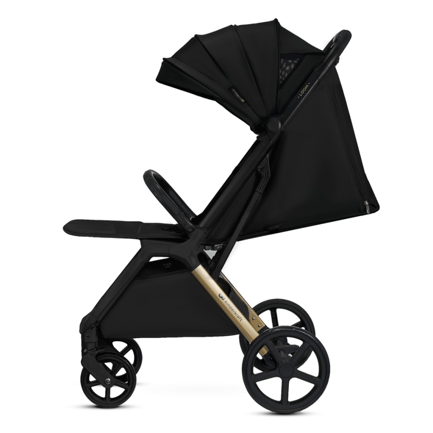 KINDERKRAFT - Sportski kolica LOOM crna