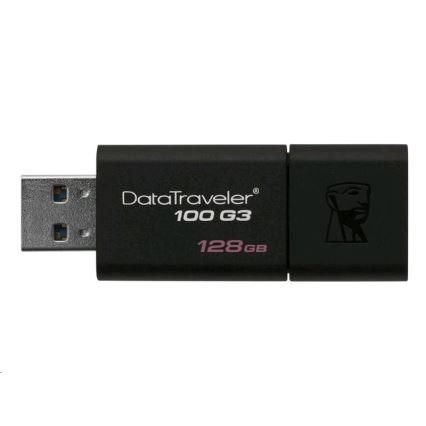 Kingston - Flash USB stick DATATRAVELER 100 G3 USB 3.0 128GB crni