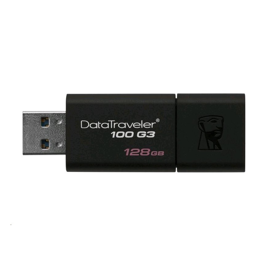 Kingston - Flash USB stick DATATRAVELER 100 G3 USB 3.0 128GB crni
