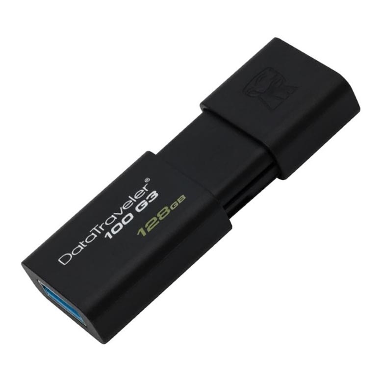 Kingston - Flash USB stick DATATRAVELER 100 G3 USB 3.0 128GB crni