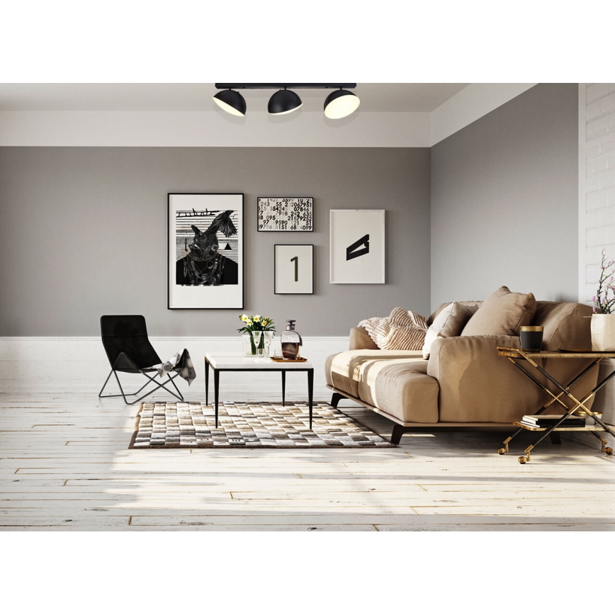 LED Reflektorska svjetiljka CROWD 3xLED/20W/230V crna
