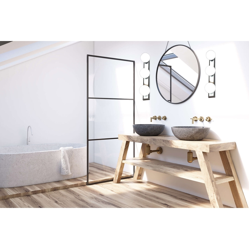 LED Zidna svjetiljka STARLIGHT 5xG9/3W/230V mat krom