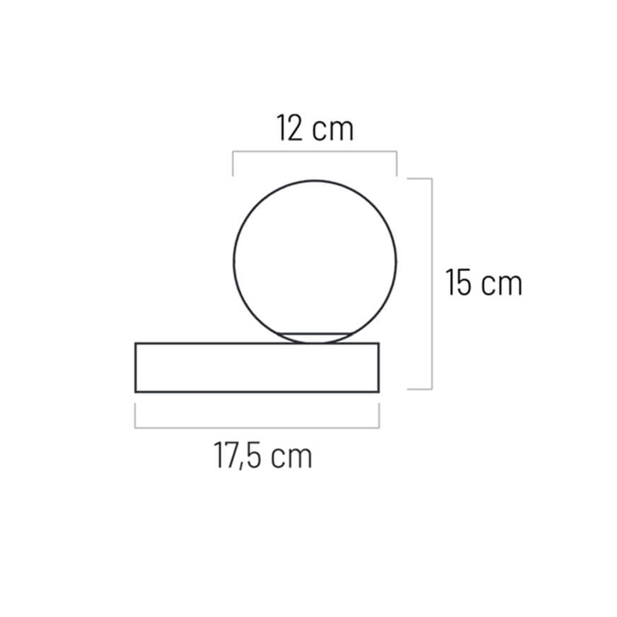 Zidna svjetiljka za kupaonicu RUBY 1xG9/5W/230V IP44 bijela