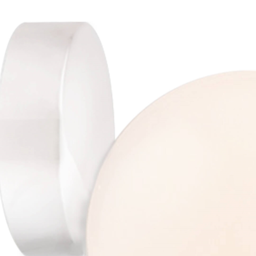 LED Zidna svjetiljka za kupaonicu ARIA 1xG9/5W/230V IP44 bijela