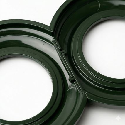 Kliklap - Retro krajnji zeleni okvir