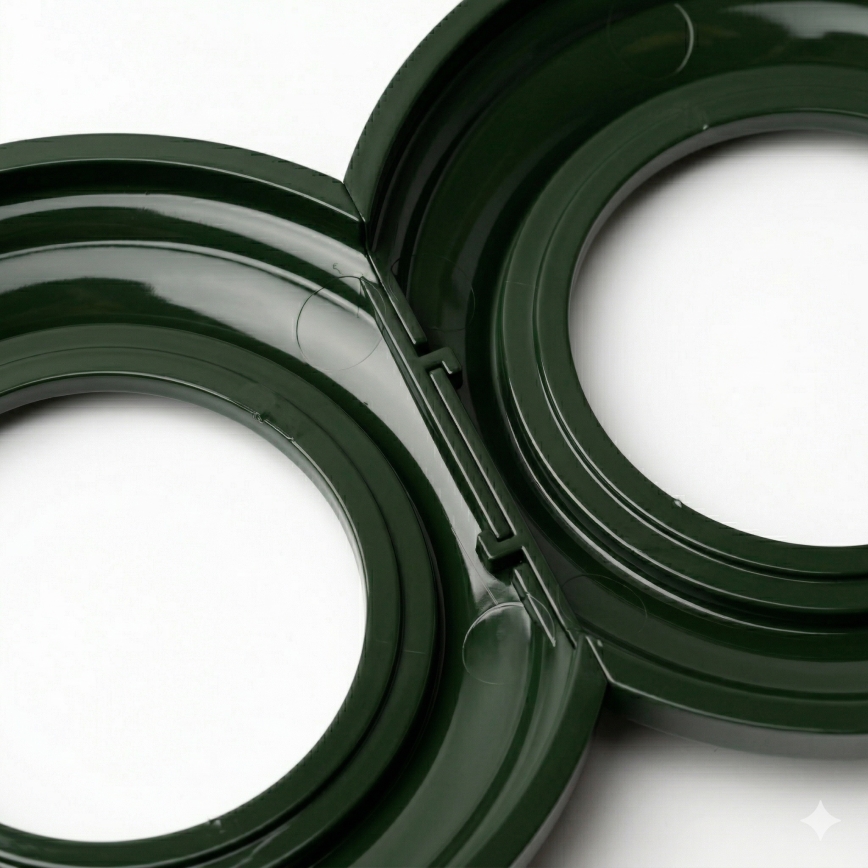 Kliklap - Retro krajnji zeleni okvir