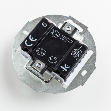 Kliklap - Retro serijski prekidač bez okvira br. 5 bež