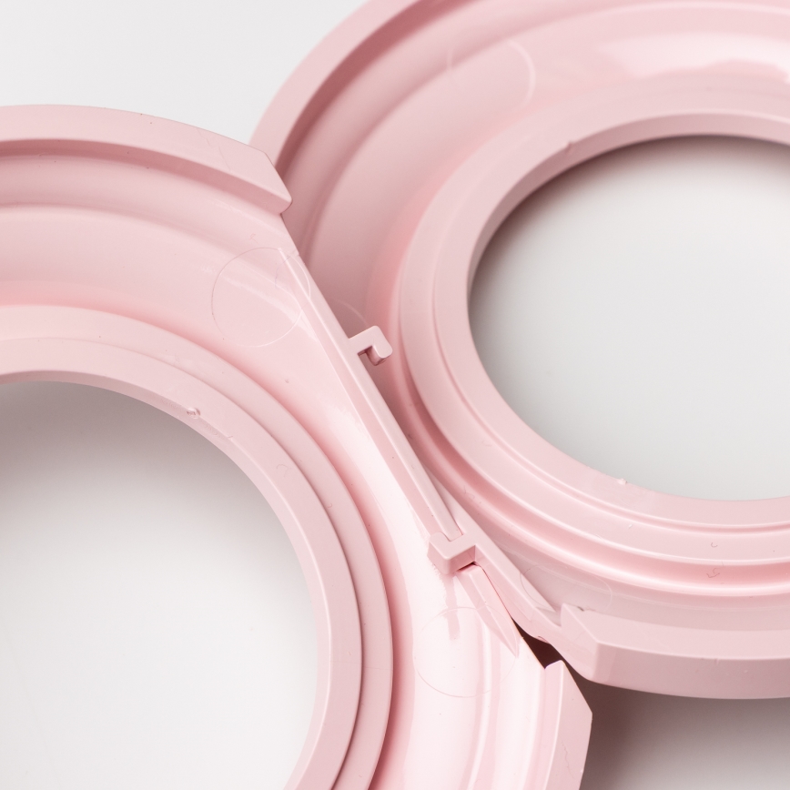 Kliklap - Retro središnji okvir, staroružičasta