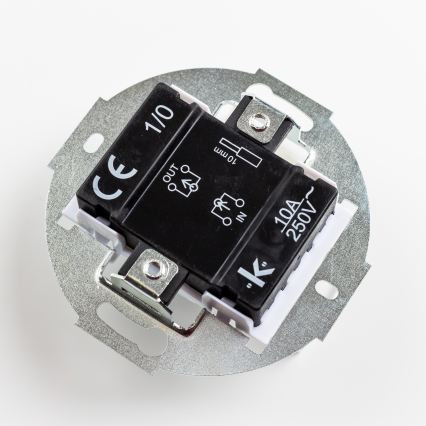 Kliklap - Retro tipka bez okvira, smeđa