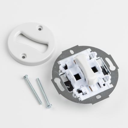 Kliklap - Retro tipka s keramičkim bijelim okvirom