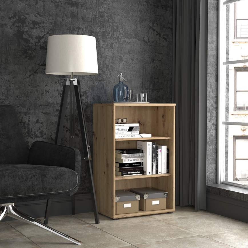 Knjižni regal URAN hrast artisan