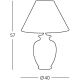 Kolarz 0014.74 - Stolna svjetiljka GIARDINO 1x E27/100W/230V