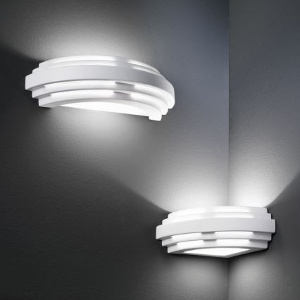Kolarz 0290.61E - Zidna svjetiljka STIEGEL 1xG9/60W/230V bijela