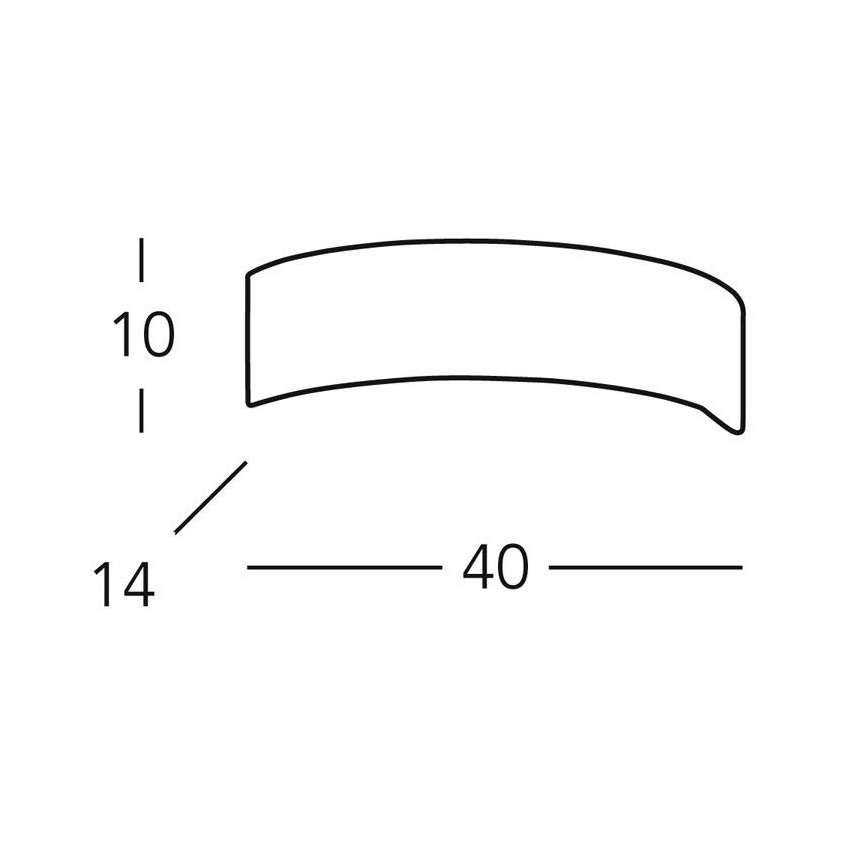 Kolarz 0291.61 - Zidna svjetiljka ARCO 1xG9/48W/230V