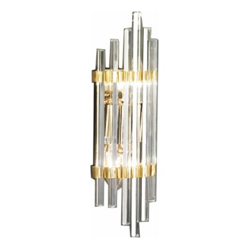 Kolarz 0342.62S.3 - Zidna svjetiljka ONTARIO 2xE14/40W/230V 31 cm 24K zlatna