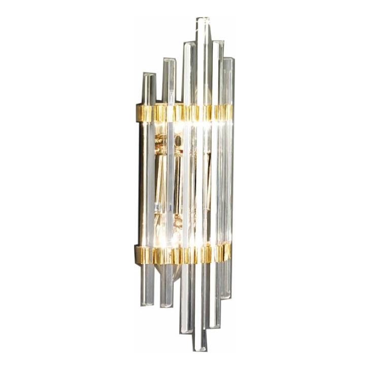 Kolarz 0342.62S.3 - Zidna svjetiljka ONTARIO 2xE14/40W/230V 31 cm 24K zlatna
