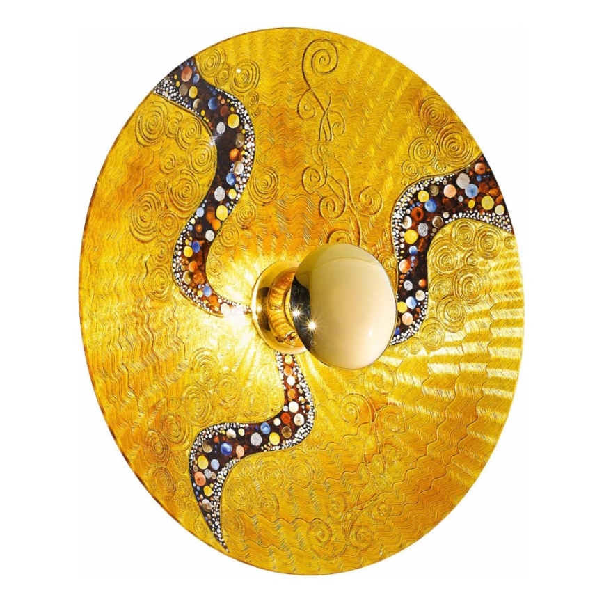 Kolarz 0365.61XL.V1.3 - Zidno svjetlo LUNA 1xE27/100W/230V 24K zlato